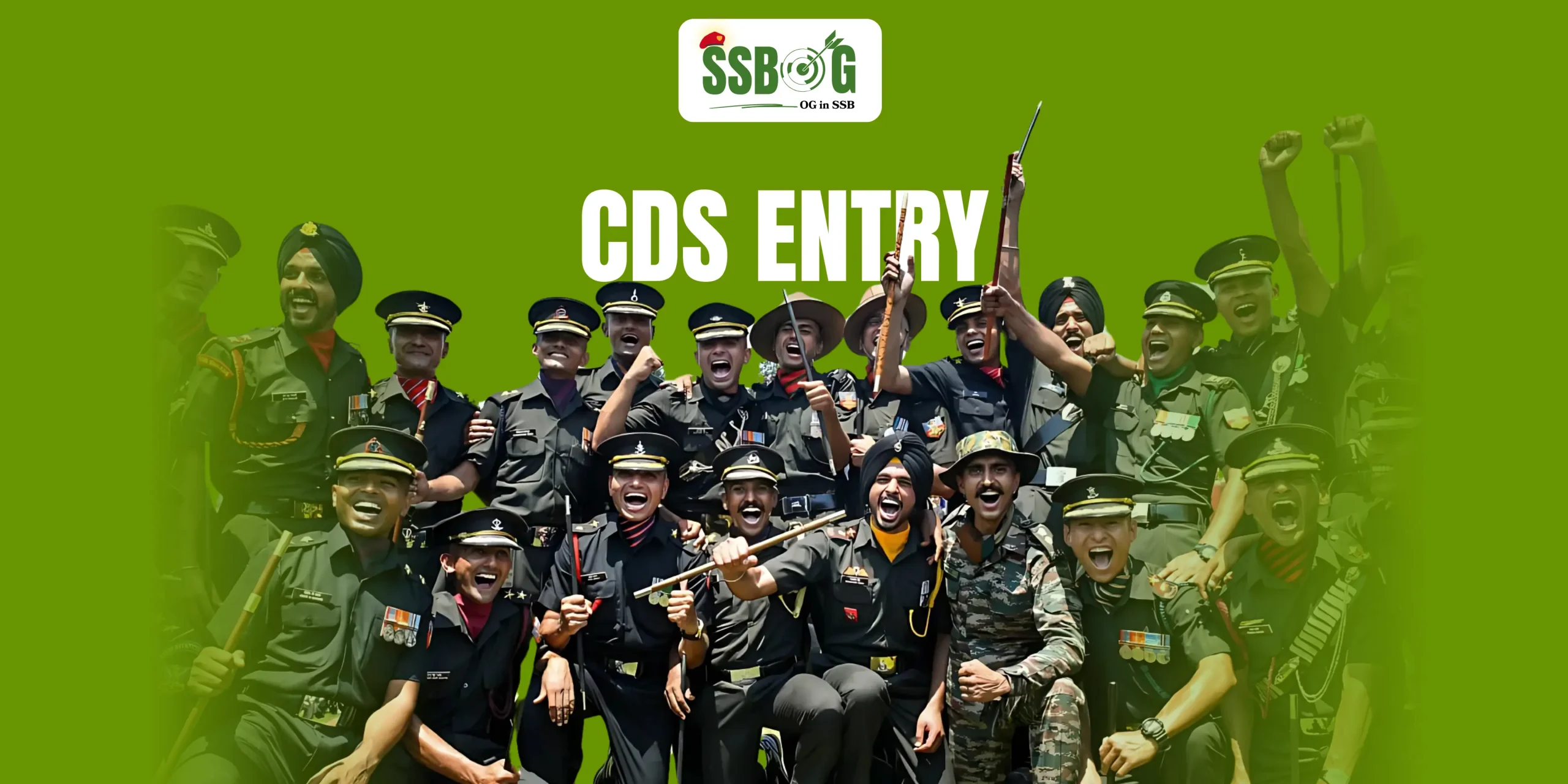 CDS Entry in Indian Army, Navy, Air force