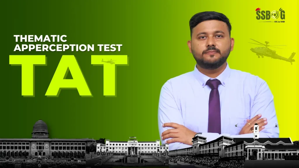 Thematic apperception test in SSB Interview